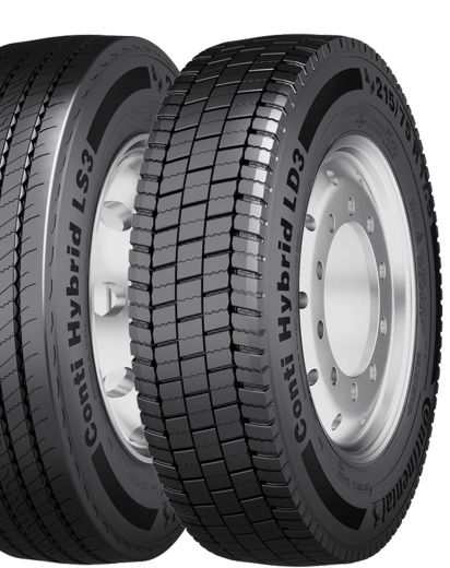 Heavy commercial vehicle tyres